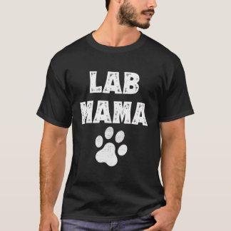 Lab Mamma Gift for Labrador Hundälskares Labrador T Shirt