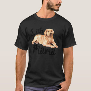 Lab Mamma Labrador Retriever Hund Rädding Women M T Shirt