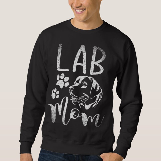 Lab Mamma Lång Ärmad Tröja (Framsida)