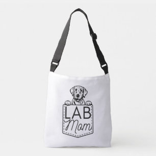 "Lab Mamma" Peek-a-Boo Kor-Body Tote Axelväska