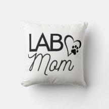 "Lab Mamma" Square Dekorativ kudde