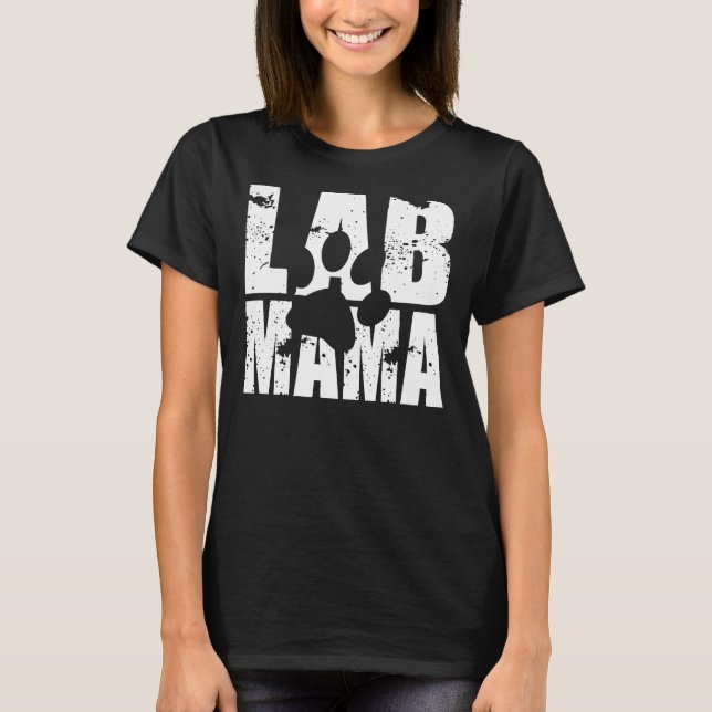 Lab Mamma T Shirt (Framsida)