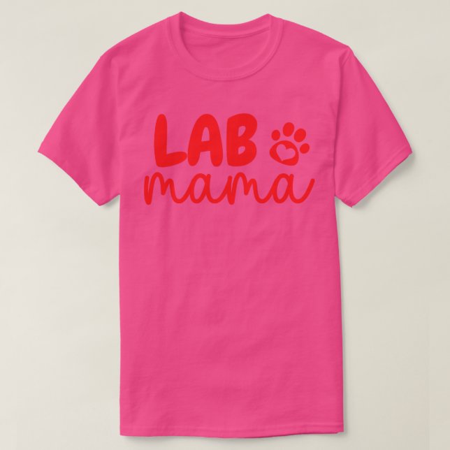 Lab Mamma Tass 7 T Shirt (Design framsida)