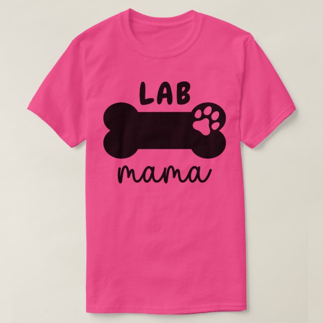 Lab Mamma Tass 9 T Shirt (Design framsida)
