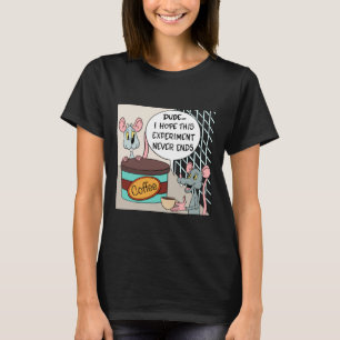 Lab-muslabb råtta-kaffe älskare t shirt