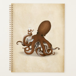 Lab Octopus och Periodic Bord Victorian Naturalist