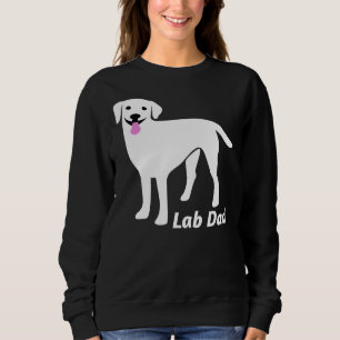 Lab Pappa Cute White Labrador Retriever T Shirt
