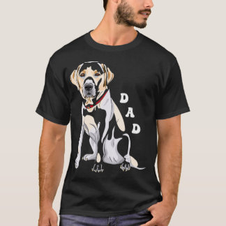 Lab Pappa Fox Gult Labrador Retriever T Shirt