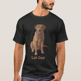 Lab Pappa Fox Red Labrador Retriever Hundälskares T Shirt