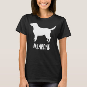 Lab Pappa Labrador Retriever Hund T Shirt