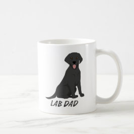 Lab Pappa - Proud Labrador Retriever Hundägare Kaffemugg