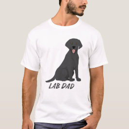 Lab Pappa - Proud Labrador Retriever Hundägare T Shirt