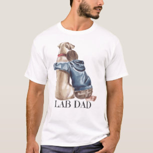 Lab Pappa, Proud Labrador Retriever Hundägare T Shirt