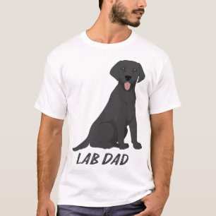 Lab Pappa � Stolt Labrador Retriever Hundägare T Shirt