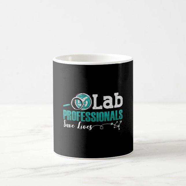 Lab Professionells Spara Lives Laboratekniker Kaffemugg (Center)