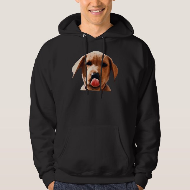 Lab Puppy Hoodie (Framsida)