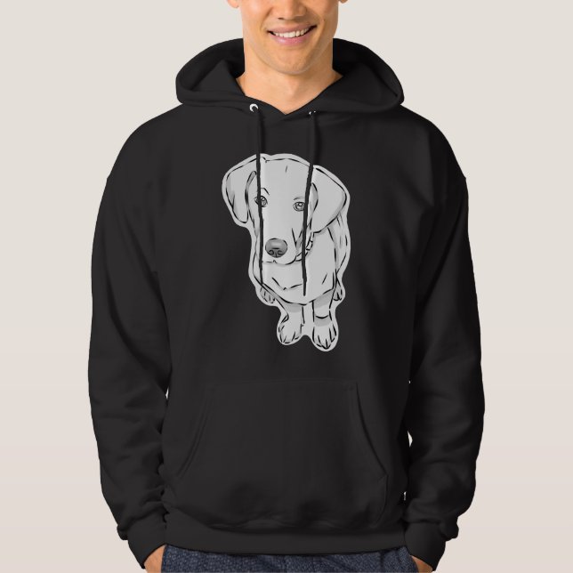 Lab Puppy Hoodie (Framsida)