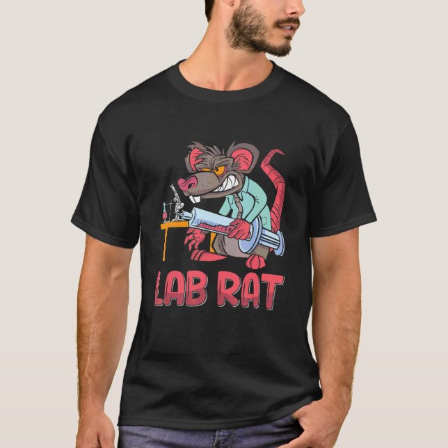 Lab Rat Medical Technologist Lab Tech Laboratory T T Shirt (Framsida)