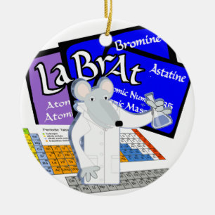 LAB RÅTTA ORNAMENT (PERIODIC BORD OF INSLAG)