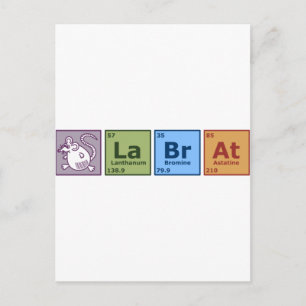 Lab Råtta Vykort