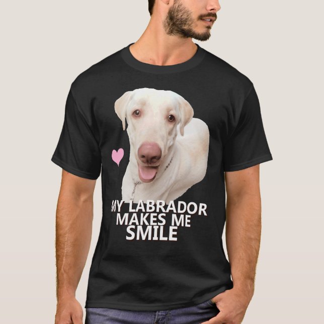 Lab Smile T Shirt (Framsida)
