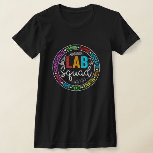 Lab Squad Funny Lab Vecka 2024 Medicinskt laborato T Shirt