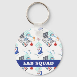 Lab Squad, Medicinal Laboratory Professionell Gift Nyckelring