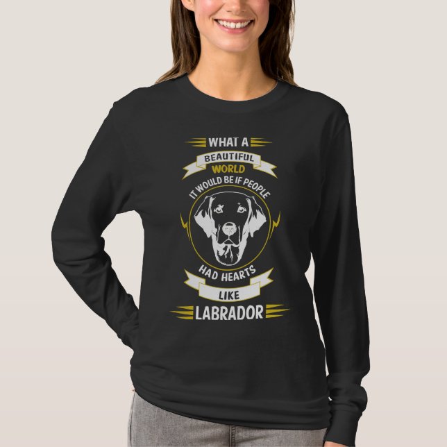 Lab Sticker T Shirt (Framsida)