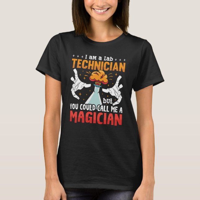 Lab Tech I är en laboratorietekniker från Lab T Shirt (Framsida)