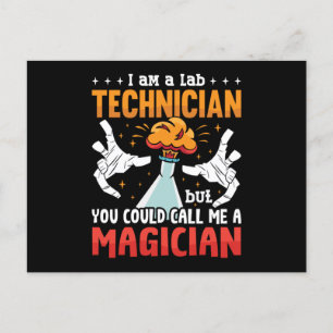 Lab Tech I är en laboratorietekniker från Lab Vykort