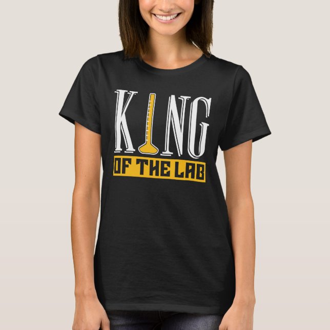 Lab Tech Kung, laboratorietekniker T Shirt (Framsida)