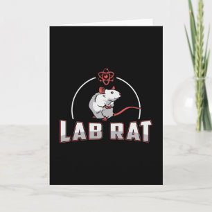 Lab Tech Lab Råtta Laboratoriekatekniker Kort