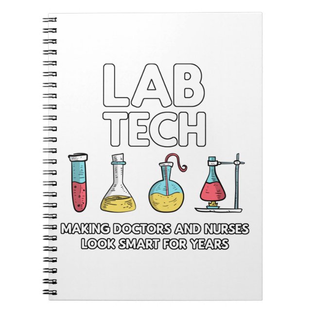 Lab Tech Laboratory Anteckningsbok (Framsidan)