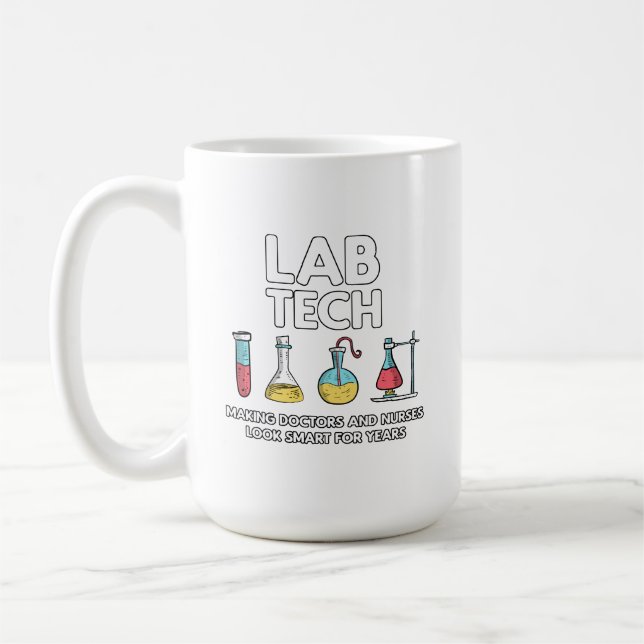 Lab Tech Laboratory Kaffemugg (Vänster)