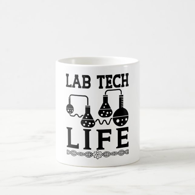 Lab Tech Life Doctor Chemist Laboratory Technician Kaffemugg (Center)