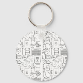 Lab Tech Nyckelring