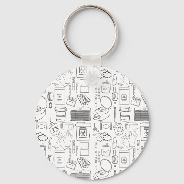 Lab Tech Nyckelring (Framsida)