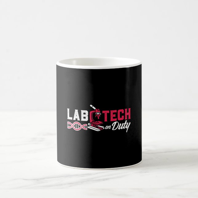 Lab Tech on Duty Laboratory Technician Science Kaffemugg (Center)
