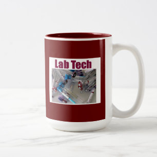 Lab Tech Tubes Coffee Mugg