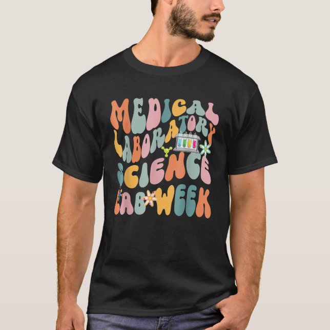 Lab Vecka 2023 Mediccal Laboratory Science Lab T Shirt (Framsida)