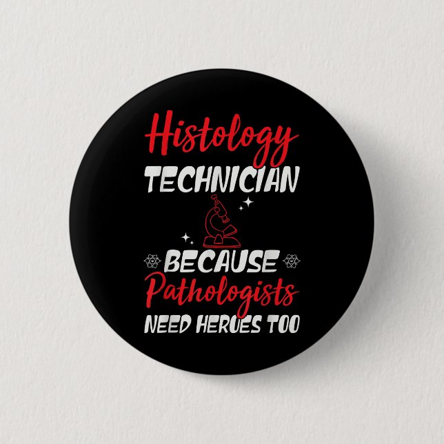 Lab Vecka 2025 Funny Histology Tech Medical Labora Knapp (Framsida)