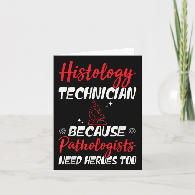 Lab Vecka 2025 Funny Histology Tech Medical Labora Kort (Framsida)