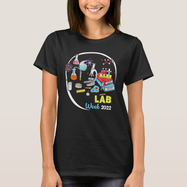 Lab-veckan 2022 Tekniker T Shirt (Framsida)
