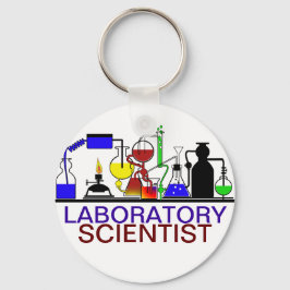 LAB WARE - LABORATORY GLASSWARE-INSTÄLLNING NYCKELRING