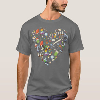 Lab Week 2023 Laboratoryech Heart Funny Loveec gir T Shirt
