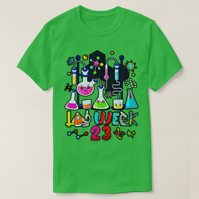 Lab Week 2023 Medical Laboratory Science Lab Long T Shirt (Design framsida)