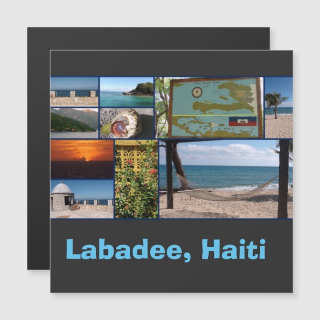 Labadee, Haiti Magnet (Fram/baksida)