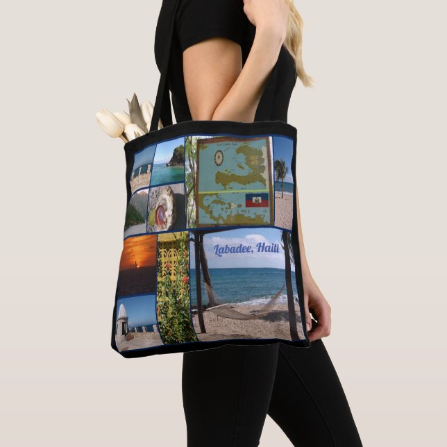 Labadee, Haiti Tote Bag Tygkasse (Närbild)