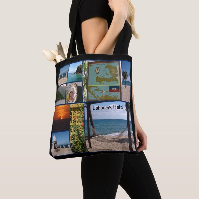Labadee, Haiti Tote Bag Tygkasse (Närbild)
