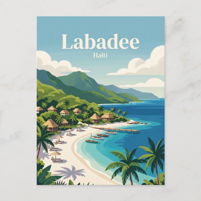 Labadee Haiti Vykort (Framsida)